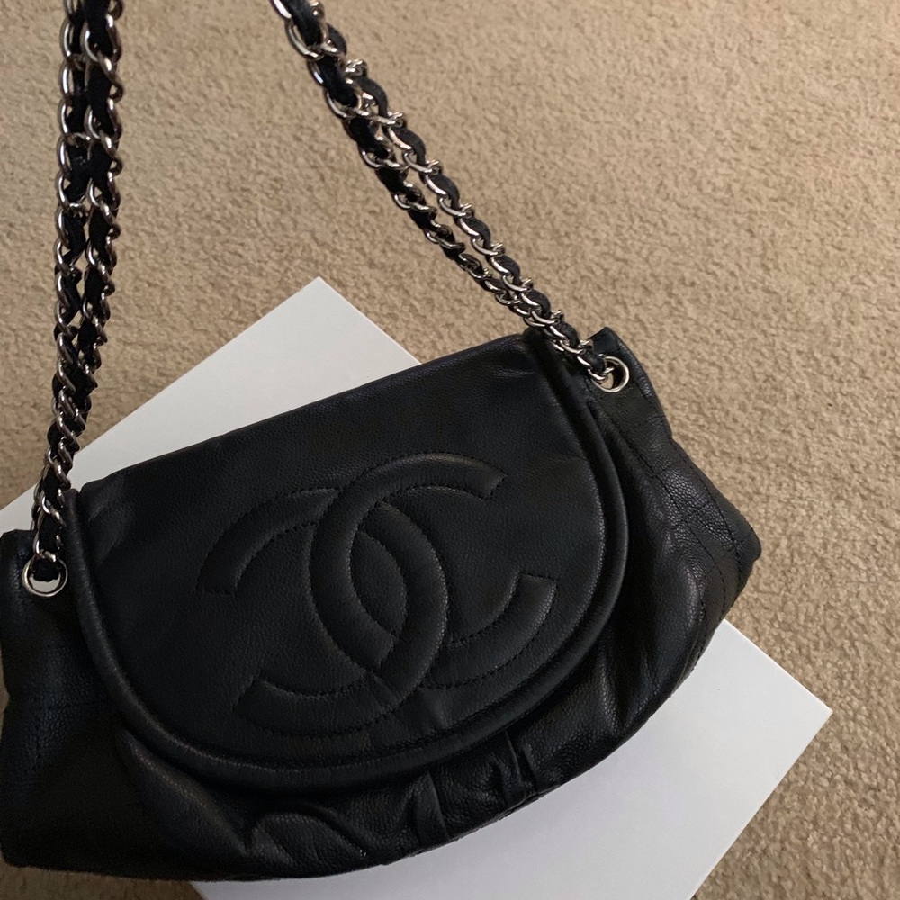 Authentic Chanel moon bag